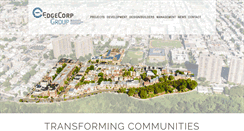 Desktop Screenshot of edgecorpgroup.com